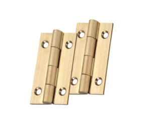 Zoo Hardware Top Drawer Fittings Cabinet Hinges (Various Sizes), Satin Brass