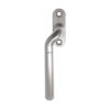 Cranked Locking Espagnolette Handle (Left OR Right Hand), Satin Chrome