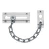 Heritage Brass Door Chain (100mm), Satin Chrome