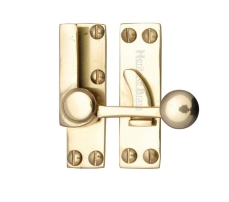 Heritage Brass Sash Fastener (69mm x 20mm), Polished Brass