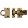 Heritage Brass Fanlight Catch With Ring Pull, Antique Brass -