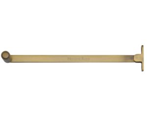 Heritage Brass Roller Arm Design Castement Stay (6" OR 10"), Antique Brass