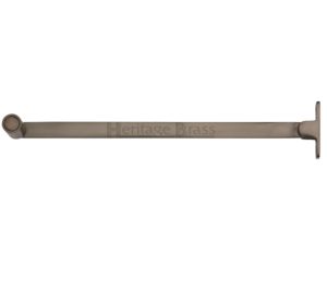 Heritage Brass Roller Arm Design Castement Stay (6" OR 10"), Matt Bronze