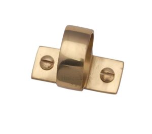 Heritage Brass Sash Ring Lift (Internal Diameter 25mm), Polished Brass -