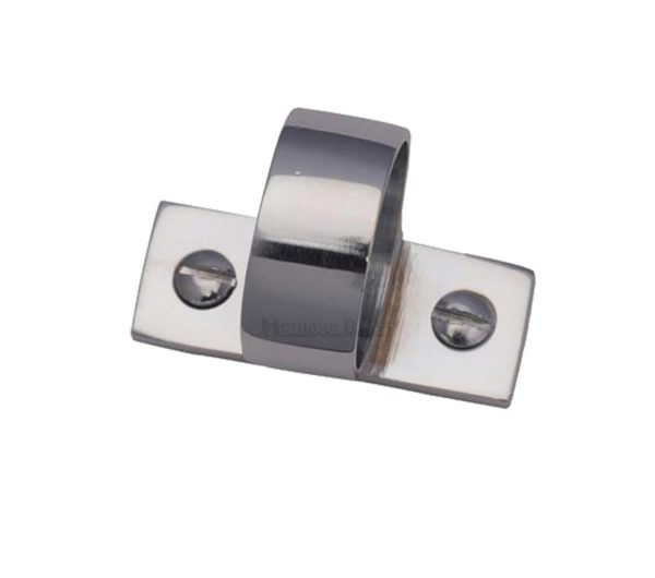 Heritage Brass Sash Ring Lift (Internal Diameter 25mm), Polished Chrome -