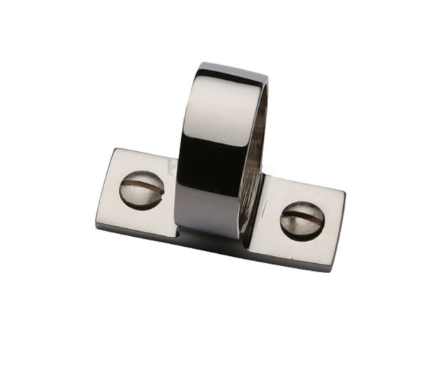 Heritage Brass Sash Ring Lift (Internal Diameter 25mm), Polished Nickel -