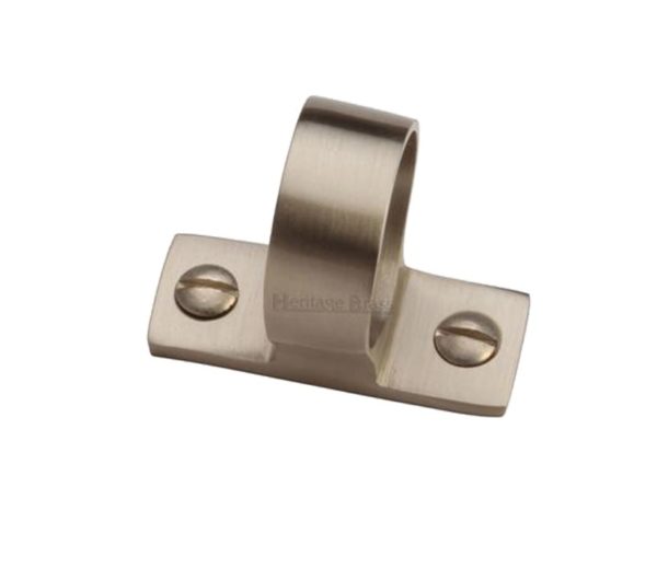Heritage Brass Sash Ring Lift (Internal Diameter 25mm), Satin Nickel -