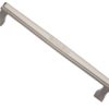 Heritage Brass Deco, Art Deco Style Pull Handles (279mm OR 432mm c/c), Satin Nickel -