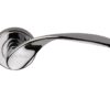 Heritage Brass Volo Polished Chrome Door Handles On Round Rose (sold in pairs)