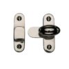 Heritage Brass Cabinet Hook & Plate Showcase Fastener, Polished Nickel