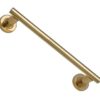 Heritage Brass Pull Handle On Rose, Polished Brass