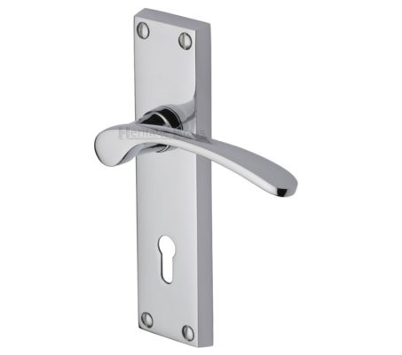 Heritage Brass Sophia Polished Chrome Door Handles (sold in pairs)