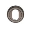 Heritage Brass Oval Profile Key Escutcheon, Matt Bronze