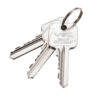 Zoo Hardware Master Key For Vier Precision 6-Pin Cylinders, Silver Nickel
