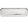 Heritage Brass Gravity Flap Letter Plate (280mm x 80mm), Polished Chrome