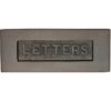 Heritage Brass Letters Embossed Letter Plate (254mm x 101mm), Matt Bronze