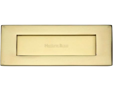 Letter Plate 8 x 3" Polished Brass