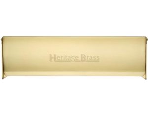 Heritage Brass Large Interior Letter Flap (299mm x 83mm), Satin Brass