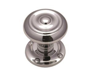 Heritage Brass Aylesbury Mortice Door Knobs, Polished Chrome (sold in pairs)