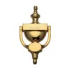 Heritage Brass Urn Door Knocker (Small Or Large), Polished Brass