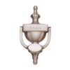 Heritage Brass Urn Door Knocker (Small Or Large), Satin Nickel