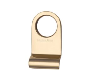 Heritage Brass Cylinder Pull (84mm x 45mm), Polished Brass