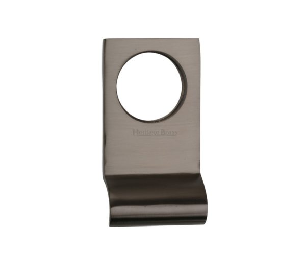 Heritage Brass Rectangular Cylinder Pull (84mm x 45mm), Matt Bronze