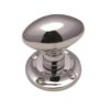 Heritage Brass Suffolk Mortice Door Knobs, Polished Chrome (sold in pairs)