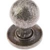 Jedo Collection Valley Forge Round Cabinet Knob (27mm x 39mm), Pewter Patina