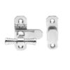 Fingertip T Handle Window Fasteners, Polished Chrome