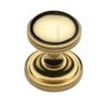 Heritage Brass Whitehall Mortice Door Knobs, Polished Brass (sold in pairs)