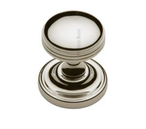 Heritage Brass Whitehall Mortice Door Knobs, Polished Nickel (sold in pairs)