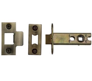Heritage Brass Heavy Duty 2.5, 3, 4, OR 5 Inch Tubular Latches, Antique Brass -