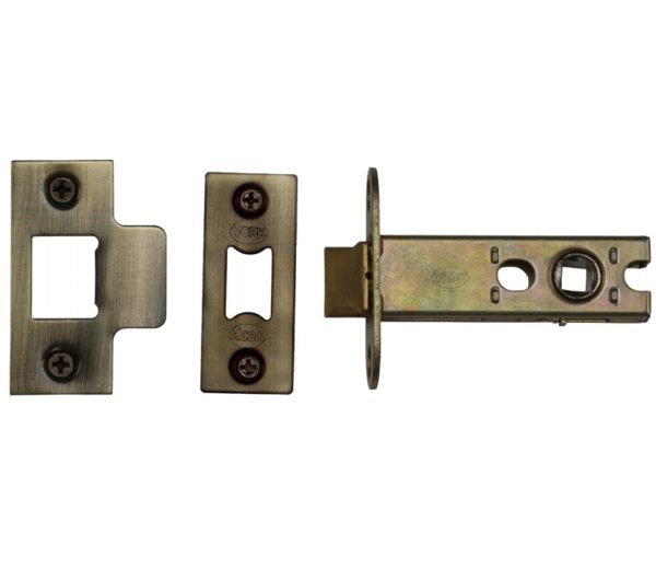 Heritage Brass Heavy Duty 2.5, 3, 4, OR 5 Inch Tubular Latches, Antique Brass -