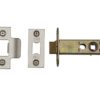 Heritage Brass Heavy Duty 2.5, 3, 4, OR 5 Inch Tubular Latches, Satin Nickel / Satin Chrome -