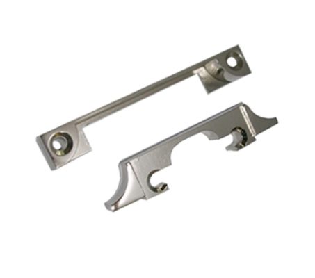 Heritage Brass Rebate Set For Standard Tubular Latch YKTL, Polished Finish