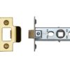 Heritage Brass Standard Duty 2.5 Inch Or 3 Inch Tubular Latches (Bolt Through), Polished Brass