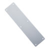 Zoo Hardware Architectural Aluminium Finger Plates (75mm - 300mm To 650mm, Satin Aluminium