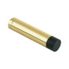 Zoo Hardware Cylinder Door Stop Without Rose (70mm), Polished Brass