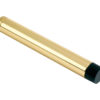 Zoo Hardware Cylinder Door Stop Without Rose (105mm), Polished Brass