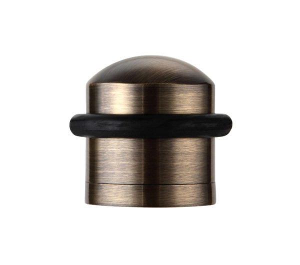 Zoo Hardware Domed Floor Mounted Door Stop, Florentine Bronze