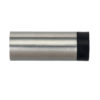 Zoo Hardware ZAS Cylinder Door Stop Without Rose (70mm Length - 30mm Diameter), Satin Stainless Steel
