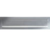 Zoo Hardware ZAS Letter Plate (340mm x 76mm), Satin Stainless Steel