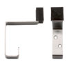 Zoo Hardware ZAS Hat & Coat Hook With Rubber Buffer, Satin Stainless Steel