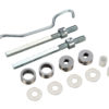 Zoo Hardware Back To Back Fixing Pack For 22mm Pull Handles, Satin Stainless Steel