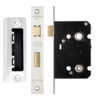 Zoo Hardware Contract Bathroom Lock (64mm OR 76mm), Satin Stainless Steel