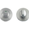 Zoo Hardware ZCS Architectural Bathroom Turn & Release With Indicator, Satin Stainless Steel
