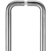 Zoo Hardware ZCS2D Contract Back To Back Pull Handles (19mm Bar Diameter), Satin Stainless Steel