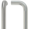 Zoo Hardware ZCS2 Contract D Pull Handles (19mm or 22mm Bar Diameter), Satin Stainless Steel