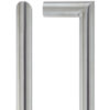 Zoo Hardware ZCS2M Contract Mitred Pull Handles (19mm Bar Diameter), Satin Stainless Steel